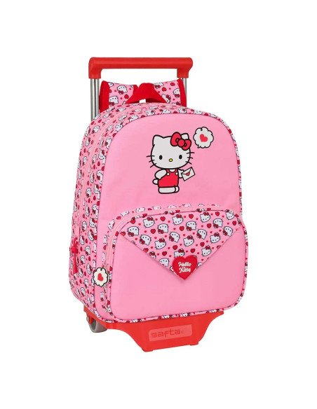 Mochila185  +  Carro 705 Hello Kitty | Reino Escolar: Mochilas y Regalos