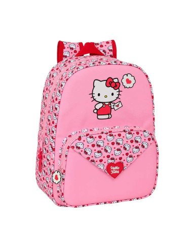 Mochila Infantil Adaptable A Carro Hello Kitty | Reino Escolar: Mochilas y Regalos