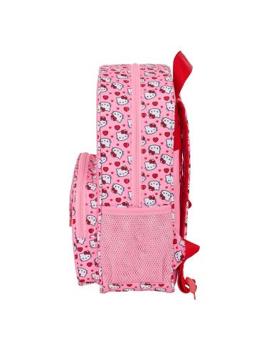 Mochila Infantil Adaptable A Carro Hello Kitty | Reino Escolar: Mochilas y Regalos