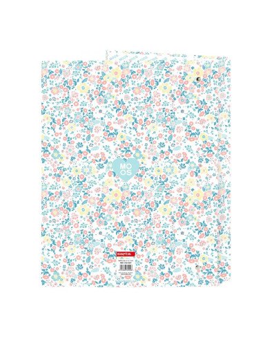 Carpeta Folio 4 Ani.Mixtas Moos "Fiori" | Reino Escolar: Mochilas y Regalos