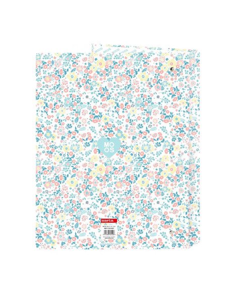 Carpeta Folio 4 Ani.Mixtas Moos "Fiori" | Reino Escolar: Mochilas y Regalos