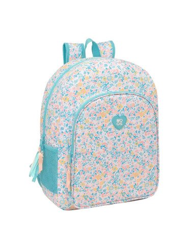 Mochila Adaptable A Carro Moos "Fiori" | Reino Escolar: Mochilas y Regalos