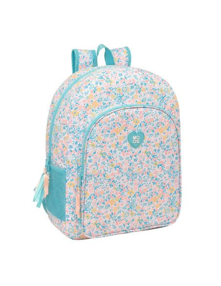 Mochila Adaptable A Carro Moos "Fiori" | Reino Escolar: Mochilas y Regalos
