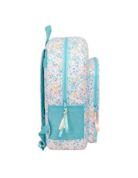 Mochila Adaptable A Carro Moos "Fiori" | Reino Escolar: Mochilas y Regalos