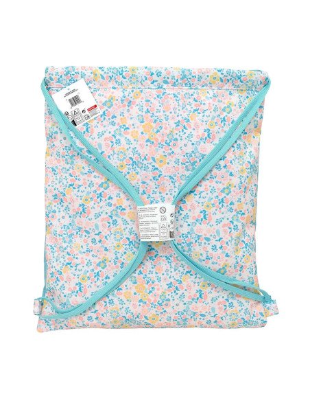 Saco Plano Reciclado Moos "Fiori" | Reino Escolar: Mochilas y Regalos
