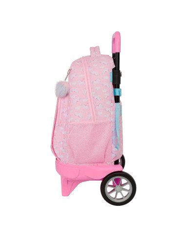 Mochila Grande Con Ruedas Compact Evol. Ext. Glowlab Kids | Reino Escolar: Mochilas y Regalos