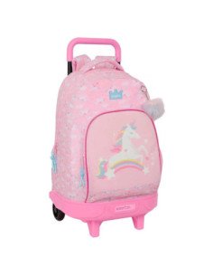 Mochila Grande Con Ruedas Compact Extraible Glowlab Kids | Reino Escolar: Mochilas y Regalos