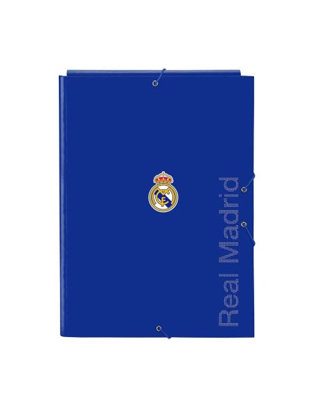 Carpeta Folio 3 Solapas Real Madrid | Reino Escolar: Mochilas y Regalos