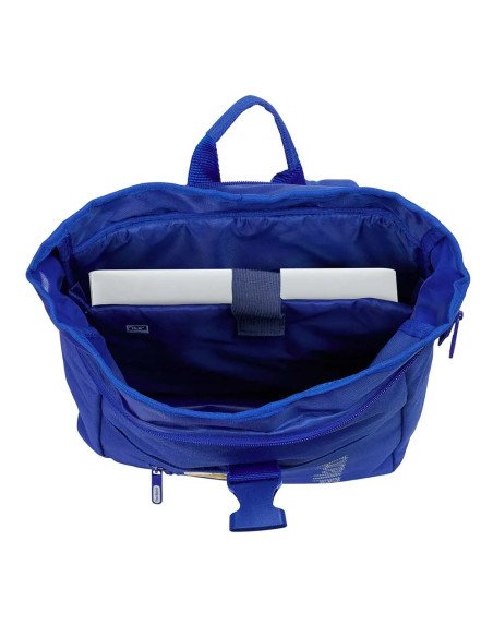 Mochila Solapa Para Portatil 15.6'' Real Madrid | Reino Escolar: Mochilas y Regalos