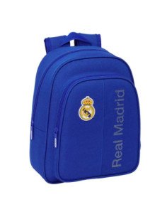 Mochila Infantil Adaptable A Carro Real Madrid | Reino Escolar: Mochilas y Regalos