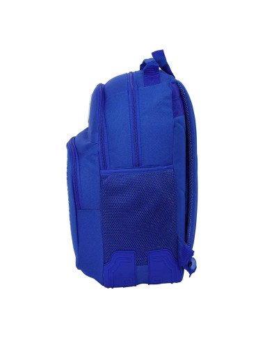 Mochila Doble Adaptable A Carro Real Madrid | Reino Escolar: Mochilas y Regalos
