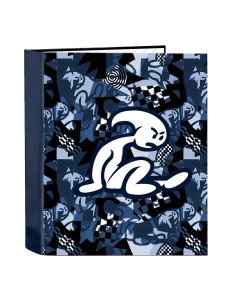 Carpeta F. 4 Anillas 35Mm Lomo Ancho El Niño "Navy" | Reino Escolar: Mochilas y Regalos