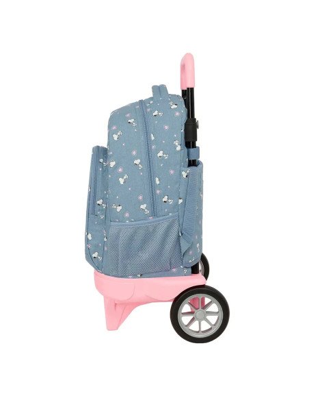Mochila Grande Con Ruedas Compact Evol. Ext. Snoopy | Reino Escolar: Mochilas y Regalos