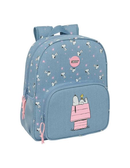 Mochila Junior Adaptable A Carro Snoopy | Reino Escolar: Mochilas y Regalos