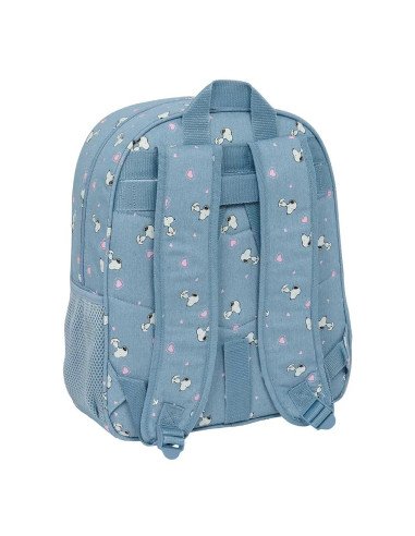 Mochila Junior Adaptable A Carro Snoopy | Reino Escolar: Mochilas y Regalos