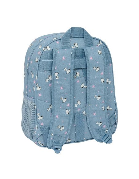 Mochila Junior Adaptable A Carro Snoopy | Reino Escolar: Mochilas y Regalos