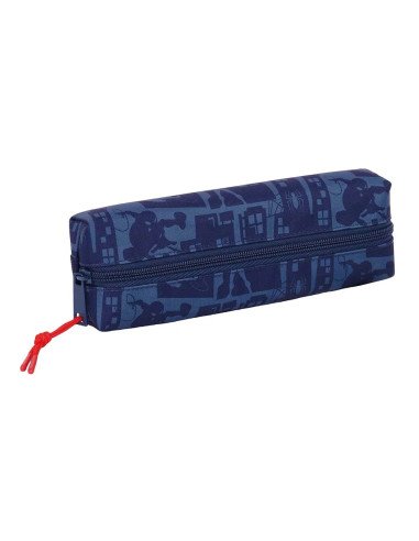 Portatodo Rectangular Con Goma Elast. 22Cm Spider-Man | Reino Escolar: Mochilas y Regalos