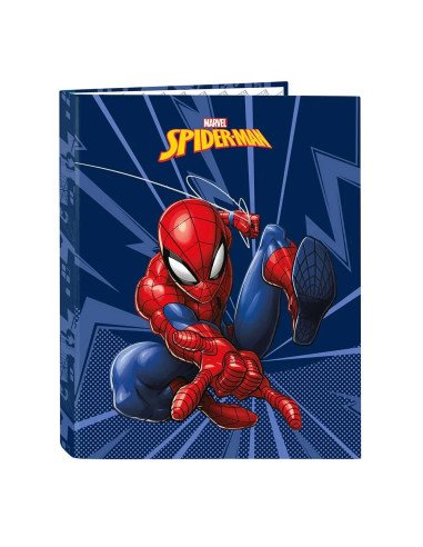 Carpeta Folio 4 Ani.Mixtas Spider-Man | Reino Escolar: Mochilas y Regalos
