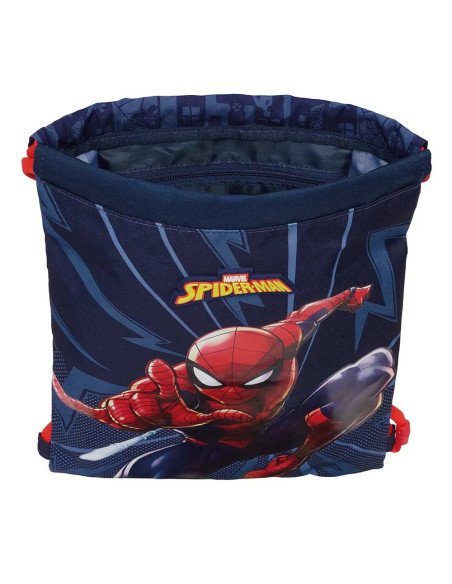 Saco Plano Junior Spider-Man | Reino Escolar: Mochilas y Regalos