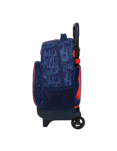 Mochila Grande Con Ruedas Compact Extraible Spider-Man | Reino Escolar: Mochilas y Regalos