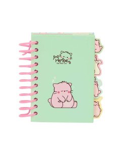 Bloc De Notas A7 Pembe "The Pink Cat" | Reino Escolar: Mochilas y Regalos