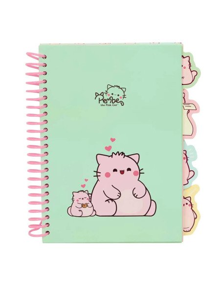 Bloc De Notas A5 Pembe "The Pink Cat" | Reino Escolar: Mochilas y Regalos