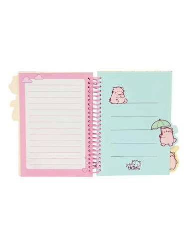 Bloc De Notas A5 Pembe "The Pink Cat" | Reino Escolar: Mochilas y Regalos