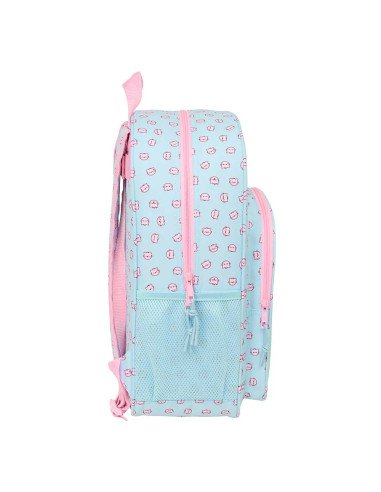 Mochila Adaptable A Carro Pembe "The Pink Cat" | Reino Escolar: Mochilas y Regalos