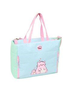 Bolso Con Bolsillo Para Portatil 14.1'' Pembe "The Pink Cat" | Reino Escolar: Mochilas y Regalos
