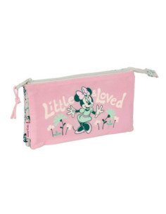 Portatodo Triple Minnie Mouse "Minty" | Reino Escolar: Mochilas y Regalos