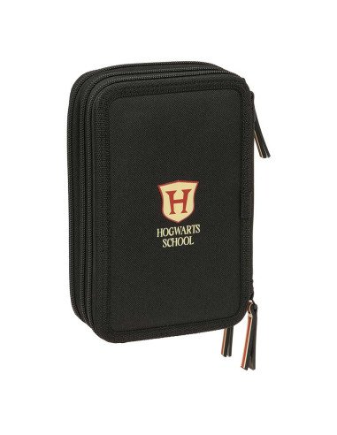 Plumier Triple 37 Pcs Harry Potter "Hogwarts" | Reino Escolar: Mochilas y Regalos