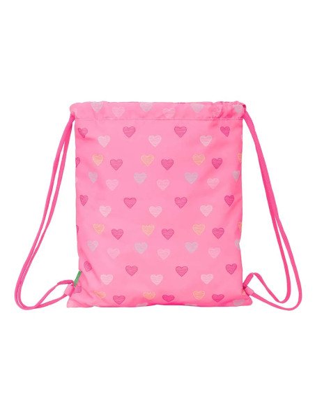 Saco Plano Benetton "Heart" | Reino Escolar: Mochilas y Regalos