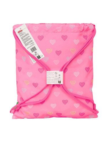 Saco Plano Benetton "Heart" | Reino Escolar: Mochilas y Regalos