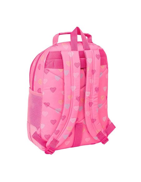 Mochila Doble Adaptable A Carro Benetton "Heart" | Reino Escolar: Mochilas y Regalos
