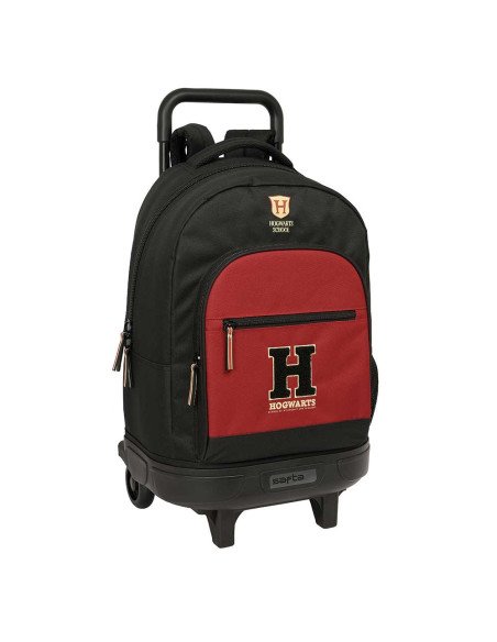 Mochila Grande con Ruedas Compact Extraible Harry Potter "Hogwarts" | Reino Escolar: Mochilas y Regalos