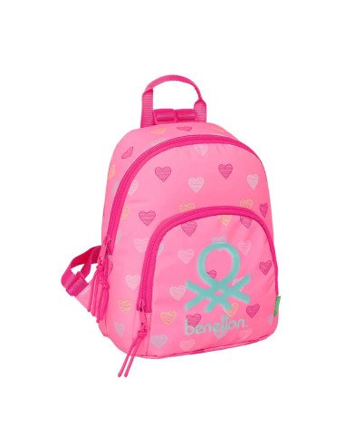 Mini Mochila Benetton "Heart" | Reino Escolar: Mochilas y Regalos