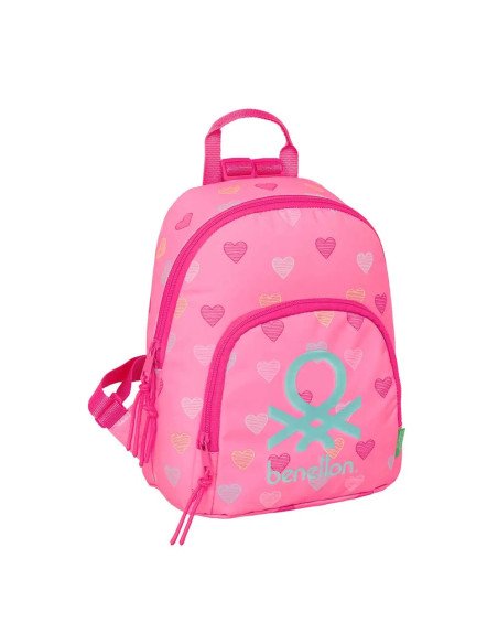 Mini Mochila Benetton "Heart" | Reino Escolar: Mochilas y Regalos