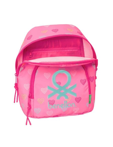 Mini Mochila Benetton "Heart" | Reino Escolar: Mochilas y Regalos