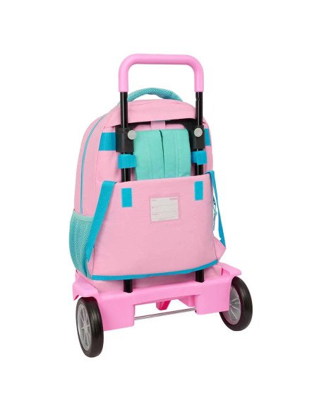 Mochila Grande Con Ruedas Compact Evol. Ext. Benetton "Dolce" | Reino Escolar: Mochilas y Regalos