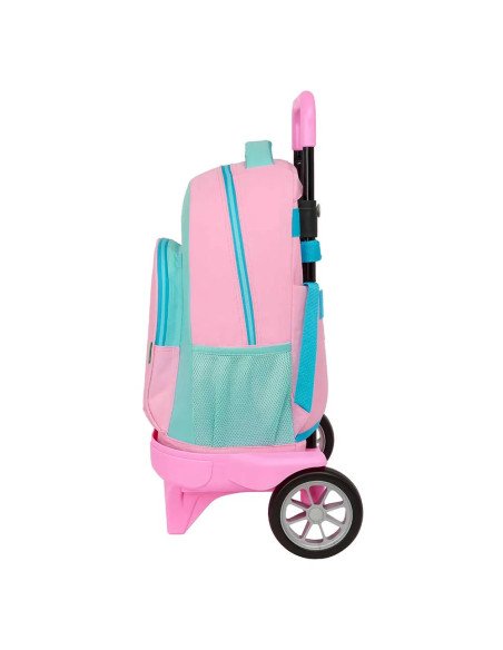 Mochila Grande Con Ruedas Compact Evol. Ext. Benetton "Dolce" | Reino Escolar: Mochilas y Regalos