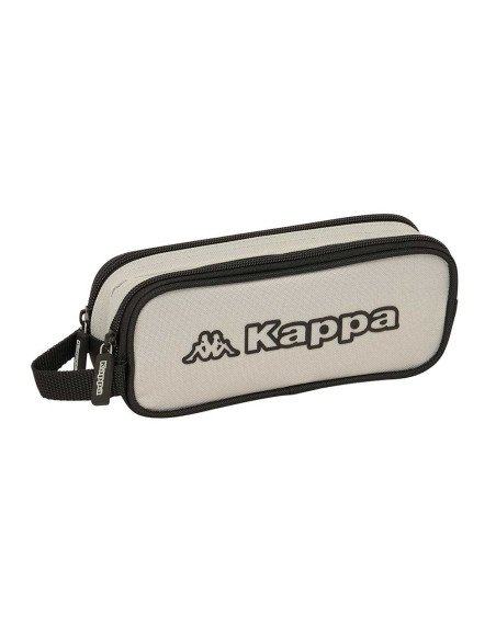 Portatodo Doble Kappa "Grey" | Reino Escolar