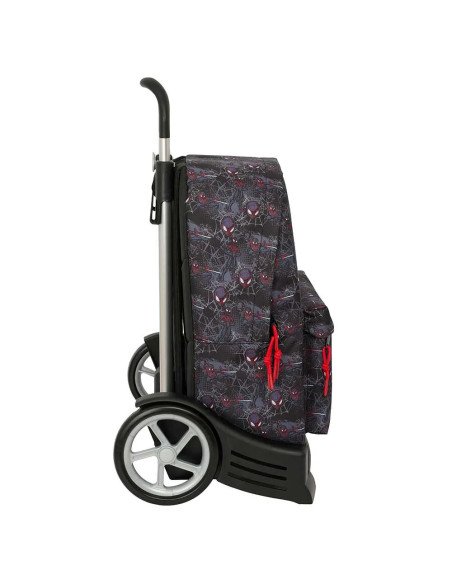 Mochila774  +  Carro Evolution Miles Morales | Reino Escolar: Mochilas y Regalos