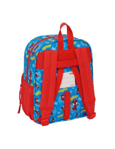 Mochila Guarderia Bolsillos Adaptable A Carro Spidey | Reino Escolar: Mochilas y Regalos