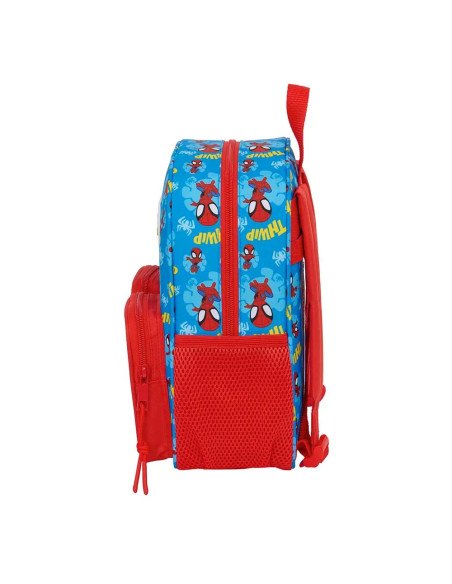 Mochila Guarderia Bolsillos Adaptable A Carro Spidey | Reino Escolar: Mochilas y Regalos