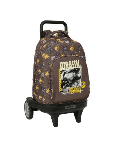 Mochila Grande Con Ruedas Compact Evol. Ext. Jurassic World | Reino Escolar: Mochilas y Regalos