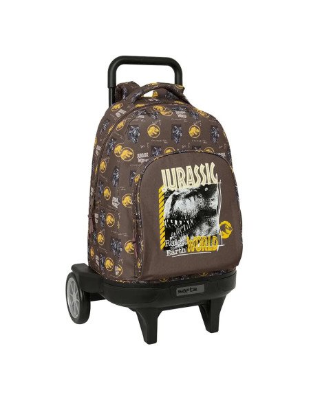 Mochila Grande Con Ruedas Compact Evol. Ext. Jurassic World | Reino Escolar: Mochilas y Regalos