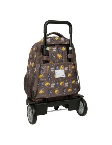 Mochila Grande Con Ruedas Compact Evol. Ext. Jurassic World | Reino Escolar: Mochilas y Regalos