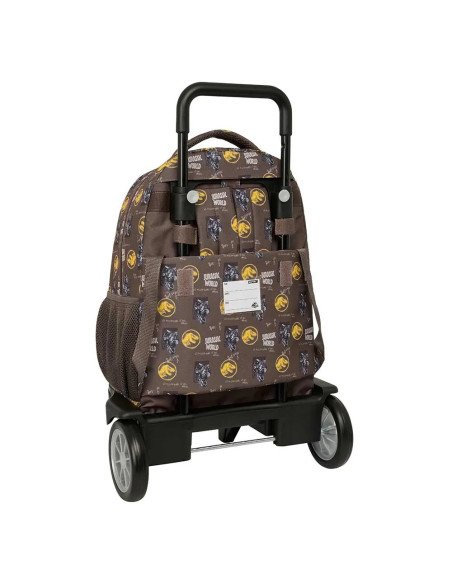 Mochila Grande Con Ruedas Compact Evol. Ext. Jurassic World | Reino Escolar: Mochilas y Regalos