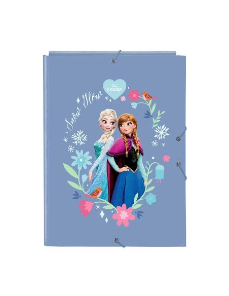 Carpeta Folio 3 Solapas Frozen | Reino Escolar: Mochilas y Regalos