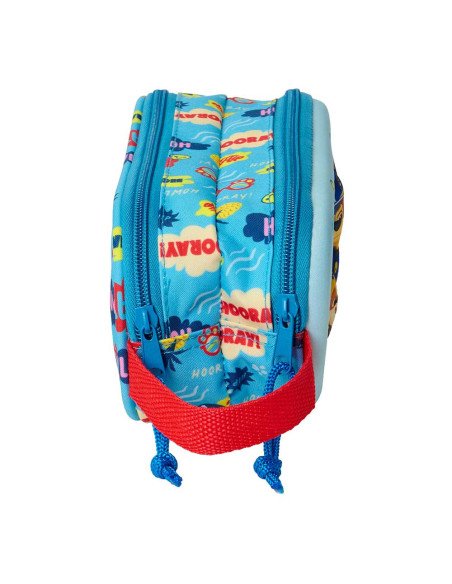 Portatodo Doble 3D Paw Patrol 3D | Reino Escolar: Mochilas y Regalos